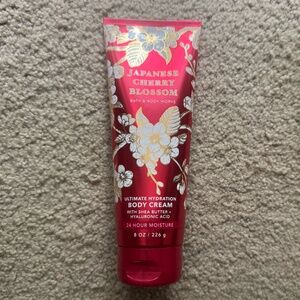 Bath & Body Works "Japanese Cherry Blossom" body cream